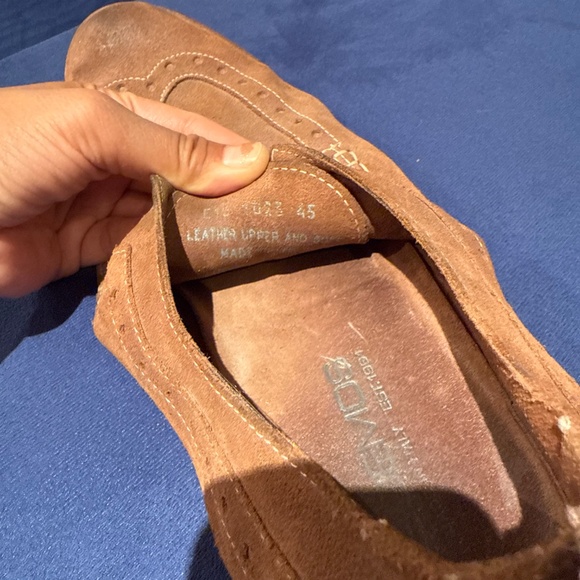 Men's Boemos brown suede brogues, size 11 - Picture 6 of 7